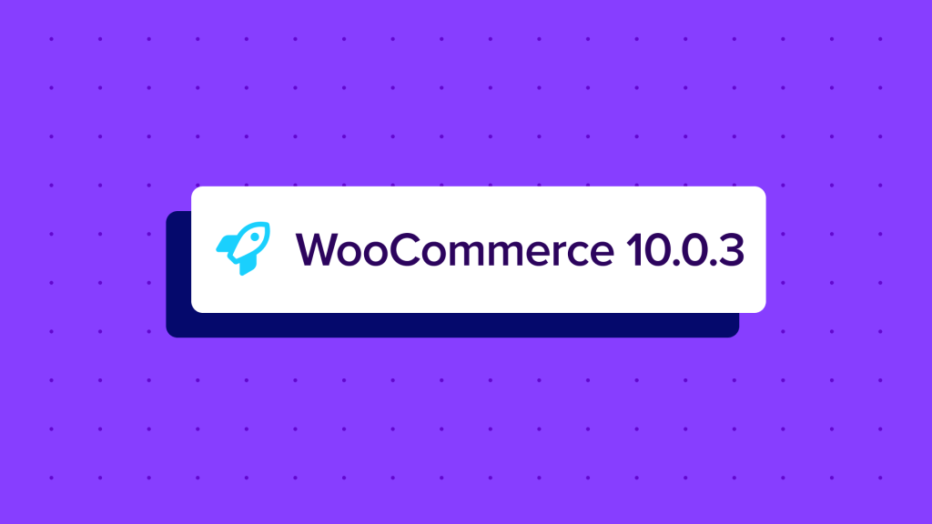 WooCommerce 10.0.3: Dot Release